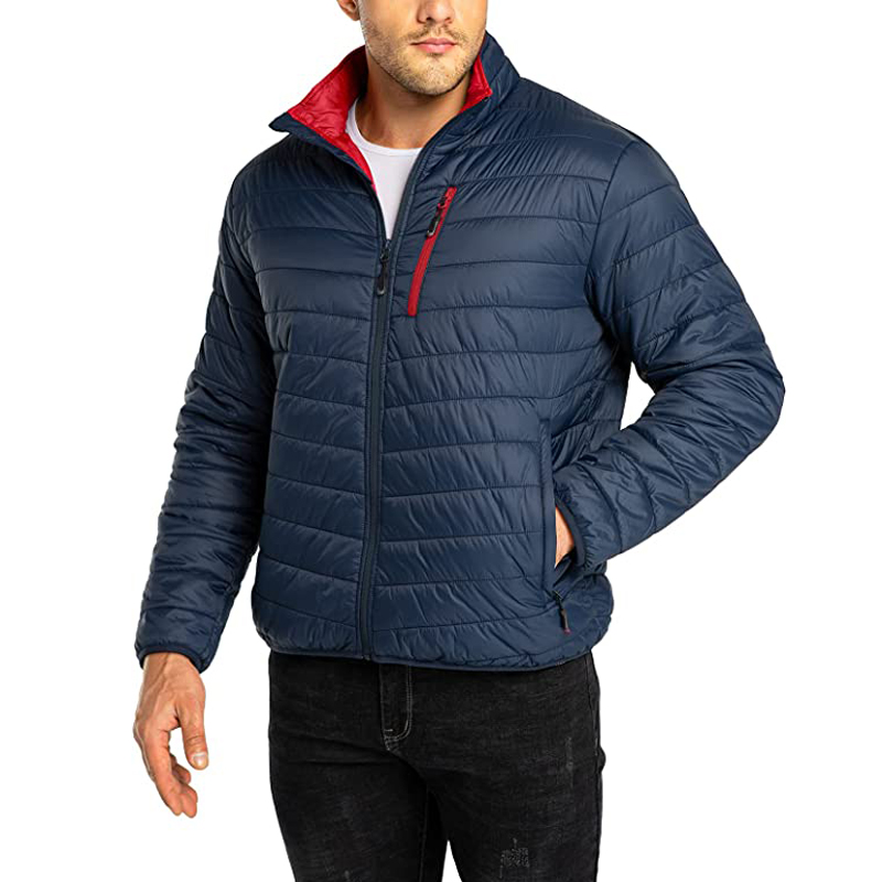 Igba otutu aso Gbona Windproof Lightweight Awọn ọkunrin Puffer jaketi