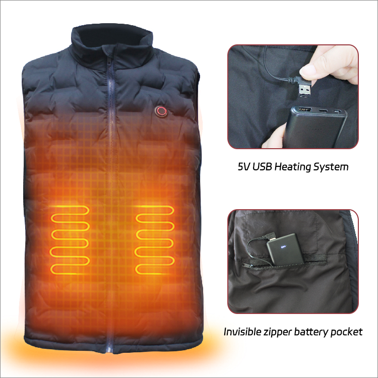 BATTERY HEATED VEST FOR WINTER RECHARGEABLE HEATING VEST FOR MEN (1)