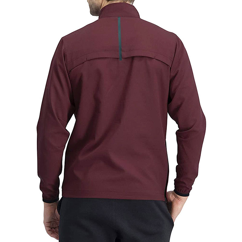 Tracksmith Turnover Performance Half-Zip Pullover - Wine, Active Jackets