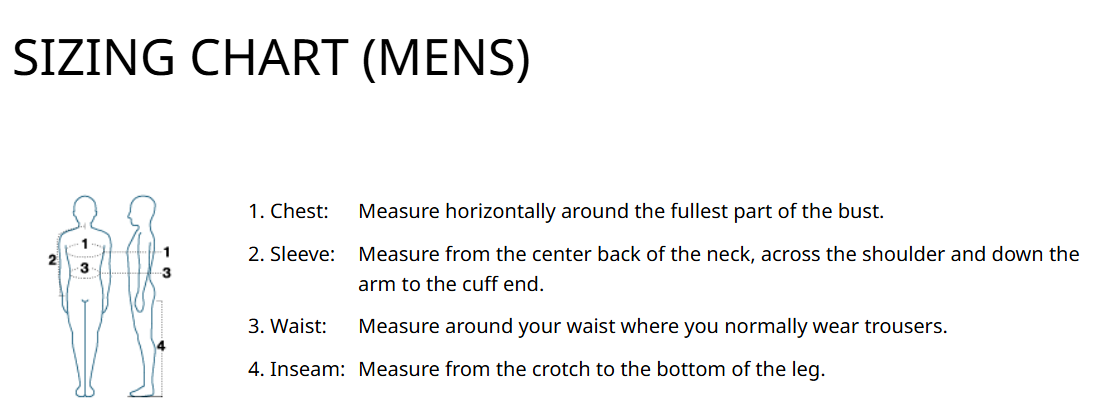 Men's rainy pants