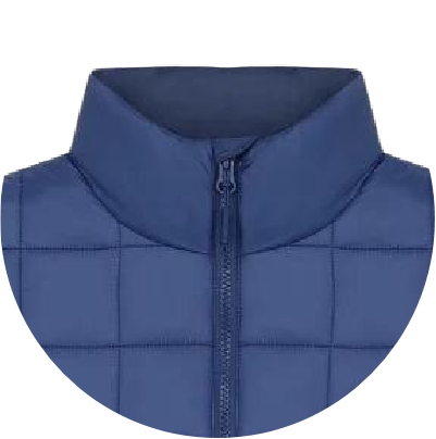 Mock-neck Collar