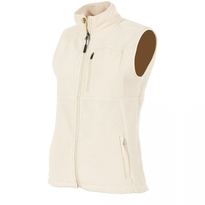 China New Arrvial Customized Ladies 100% polyester teddy bodywarmer  Manufacturer and Supplier