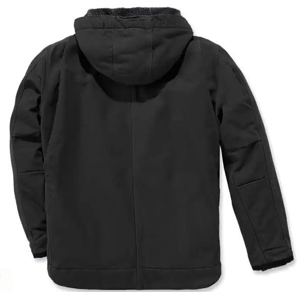 RELAXED FIT WASHED DUCK SHERPA-LINED UTILITY JACKET (1)