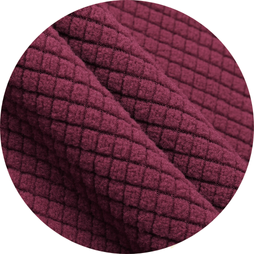 Stretchy Grid-Fleece Lining