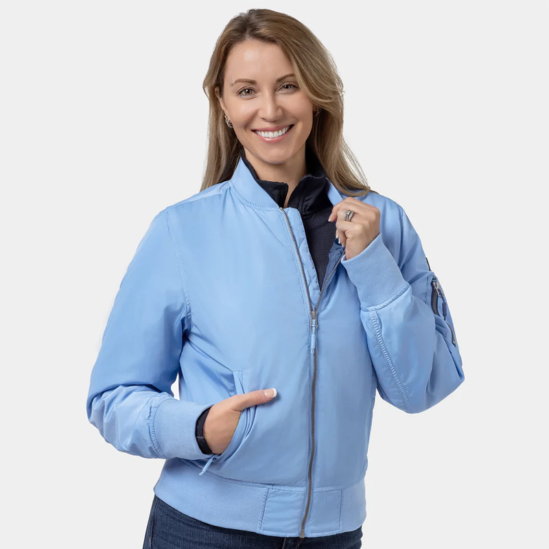 Women's Heated Bomber Jacket (4)