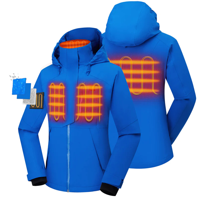 Women's Waterproof Heated Ski Jacket  (3)