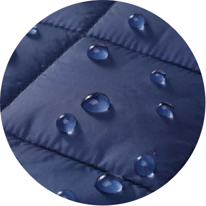 water-resistant shell