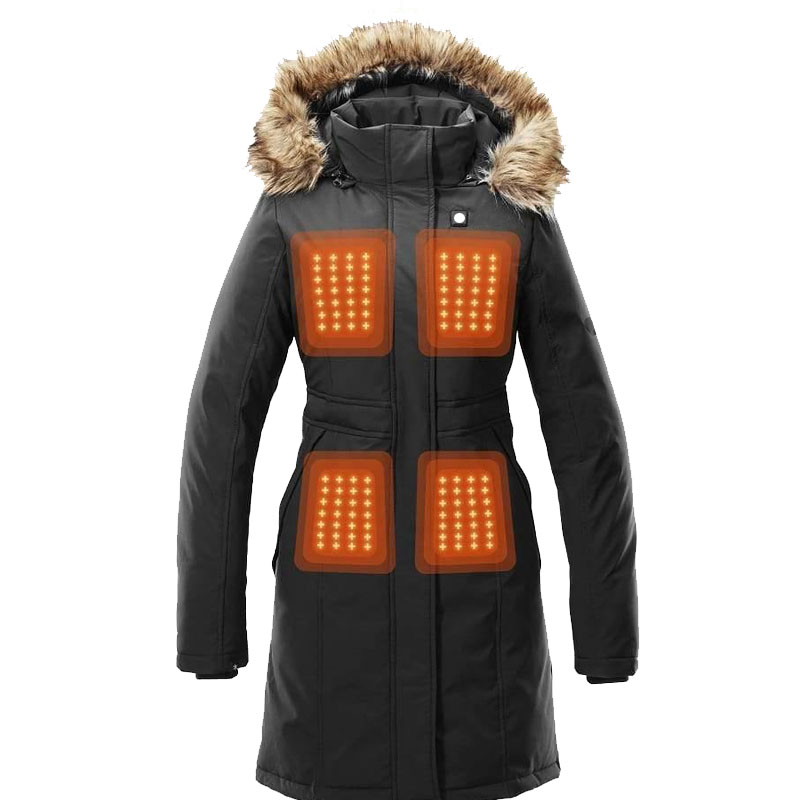 womens black heated jacket (2)